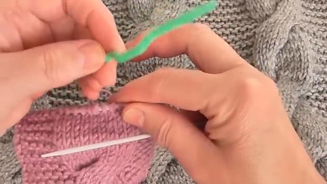 Вязание женского шарфа-снуда спицами. Видео урок. смотреть онлайн