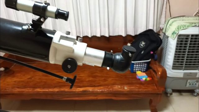 รีวิวการใช้กล้องดูดาวคร่าวๆสำหรับเมาล์ EQ |กล้องดูดาว Celestron 80EQ смотреть онлайн