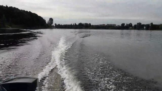 тест драйв, лодки F290K + мотор ветерок 8м. смотреть онлайн