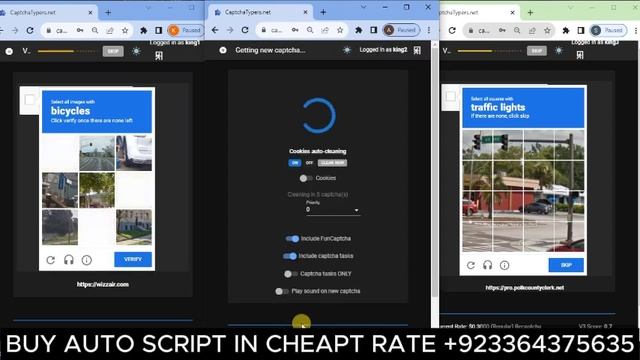 Captcha Typers with Auto Script ll Easy Data Entry Work for All ll Run 3 Account on CT ll Earn 2$ смотреть онлайн