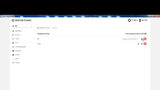 OpenServer-Panel смотреть онлайн