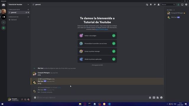 Crea tu propio Bot de Discord desde 0 (Discord.js 2023) смотреть онлайн