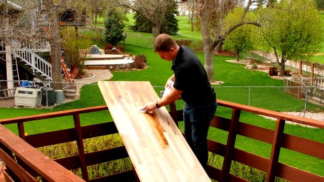 European Walnut Butcher Block Countertops – Hardwood Reflections смотреть онлайн