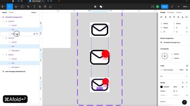 Create an Animated Message Notification in Figma (Tutorial) смотреть онлайн
