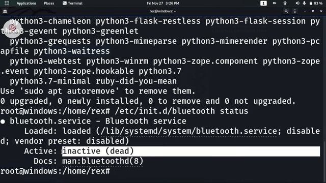 How to Enable Bluetooth on Kali Linux | Fix Bluetooth Problem | Technical Rex смотреть онлайн