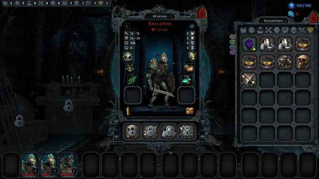 Iratus: Lord of the Dead - A Delightfully Dark Turn Based Necromancy Roguelike RPG! смотреть онлайн