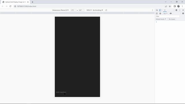 How To Upload And Display Image on Website Using HTML CSS JS | Upload Stories & Post смотреть онлайн