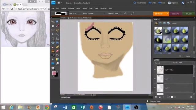 Quick Sketch: Anime Girl смотреть онлайн