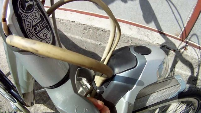 Gazelle Innergy blau 36V 7Ah 252 Wh электровелосипед из Голландии смотреть онлайн