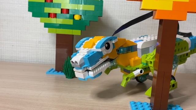 LEGO wedo 2.0 Динозавр Tutorial lego wedo 2.0 Dino смотреть онлайн