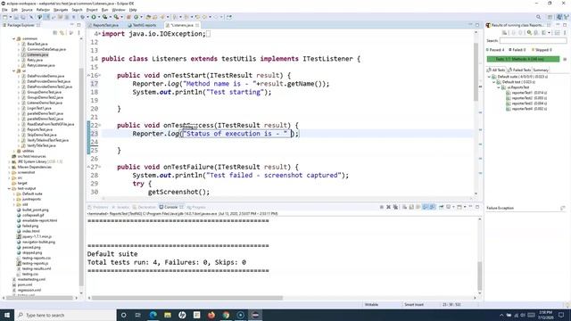 TestNG Tutorial #18 - TestNG Report Generation in Selenium | Part 1 смотреть онлайн