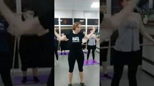 тренировка с гимнастическими палками