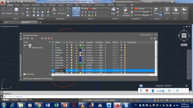 AUTOCAD-PRACTICA #8 смотреть онлайн