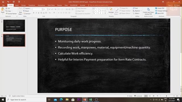 How to prepare a DPR ? | Daily Progress Report | Template Included смотреть онлайн