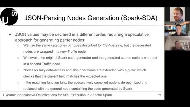 VMM2020: Dynamic Speculative Optimizations for SQL Execution in Apache Spark смотреть онлайн