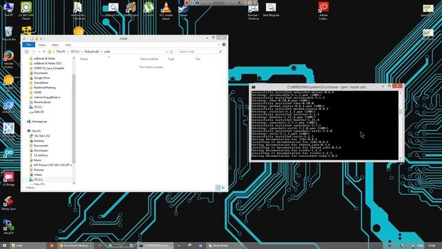 Ruby on Rails Windows Installation Tutorial (Ruby 2.4.1) смотреть онлайн