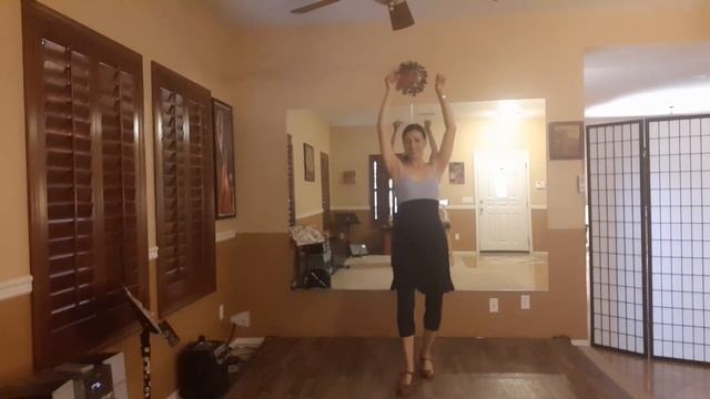 Flamenco Tangos: "Rosas Rojas" Dance Choreography смотреть онлайн