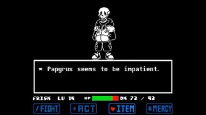 underswap papyrus genocide battle
