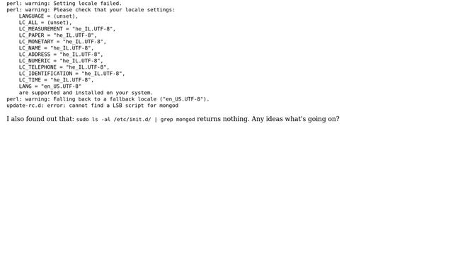 Unix & Linux: Trying to make mongodb start on startup Debian 9 смотреть онлайн