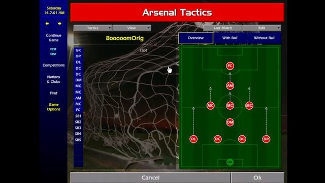 Championship Manager 01-02 - Tactic Theft