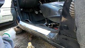 Правильная обработка порогов мовилем \ антикоррозийная обработка