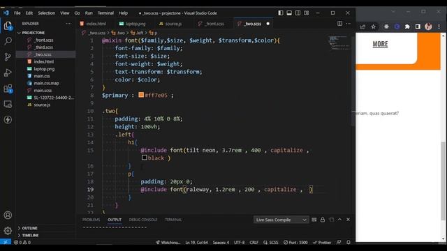 Landing Page Project | Middle Section | Html, CSS, JavaScript and SASS | Web Development Project. смотреть онлайн