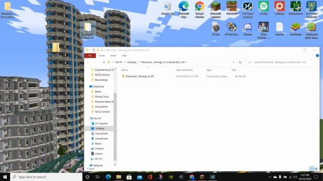 How To Download & Install The Among Us Minecraft Map! смотреть онлайн
