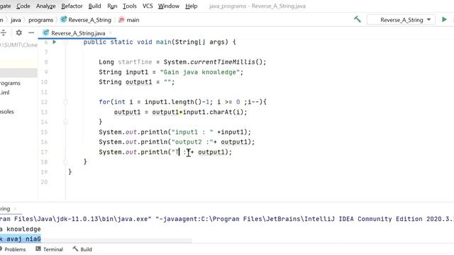 Write a Java Program to reverse a String || What is the best way to reverse a string in Java? смотреть онлайн