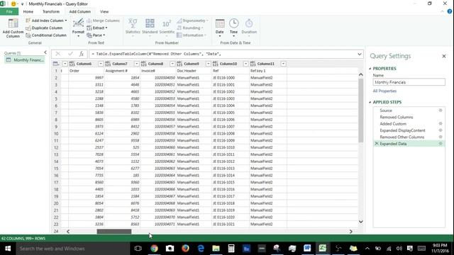 Excel Power Query #2, Loading data from multiple excel files into a single table смотреть онлайн