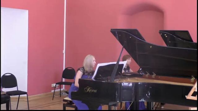 А Пьяццолла Michelangelo '70, пер. для двух роялей