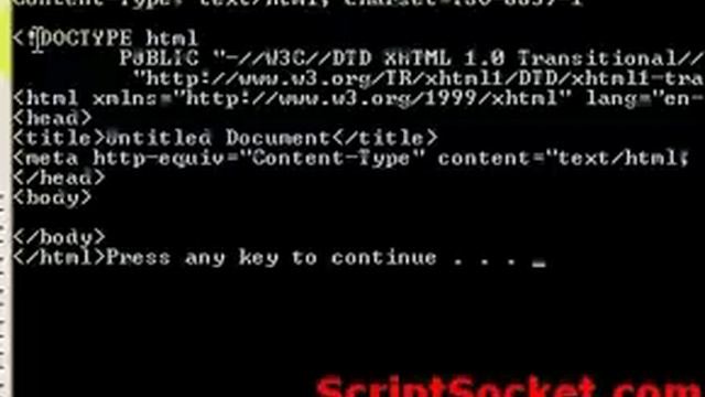Perl Tutorial 52 - CGI.pm - Generate HTML on the Fly смотреть онлайн