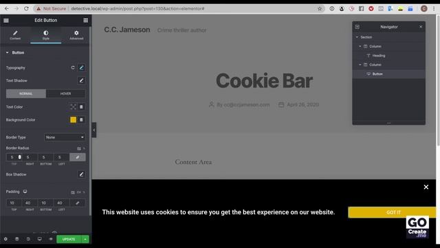 How to add a simple cookie bar to your author website смотреть онлайн