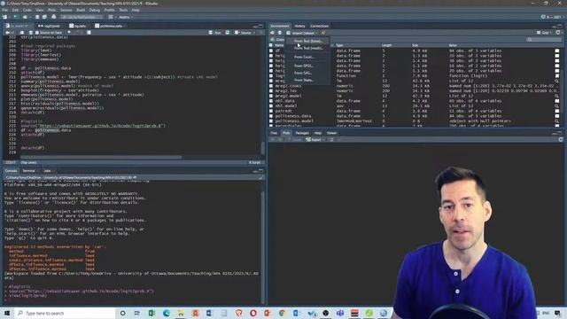 Stats Apps Tutorials: 24. Binary logistic regression in SPSS, JASP, and R смотреть онлайн