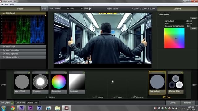 Easy Color Grading Using Magic Bullet Looks смотреть онлайн