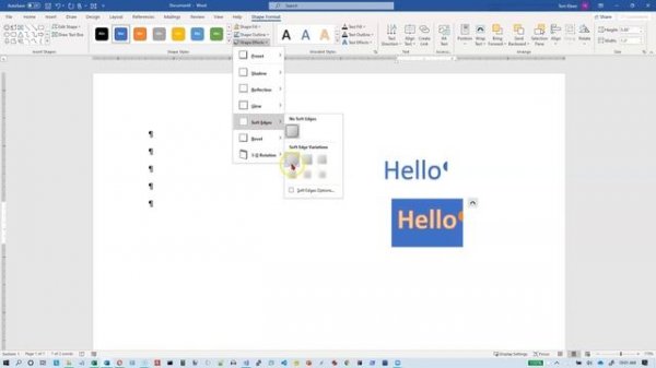 Word 2019/365 WordArt