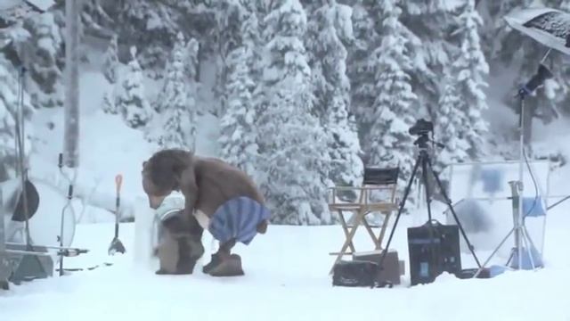 Огромный медведь удивил группу на съёмке EcoBubble. смотреть онлайн