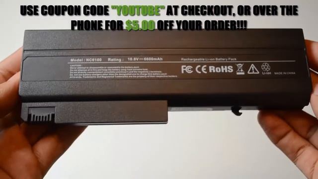HP Compaq NoteBook nc6100 nc6200 nc6400 nx6100 nx6300 6510b 6515b 6710b 6715b 6910p Laptop Battery смотреть онлайн