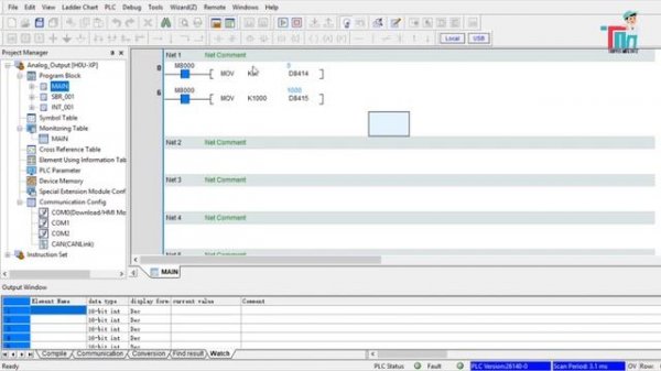 Inovance PLC Programming | Part 4 | ANALOG OUTPUT | Autoshop Software with TRIPPER MOSTAFIZ