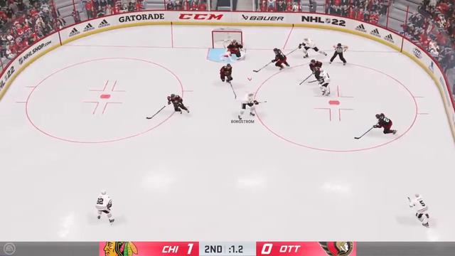 NHL 22 PS4. 2021-2022 REGULAR SEASON 03.12.2022: Chicago BLACKHAWKS VS Ottawa SENATORS ! смотреть онлайн
