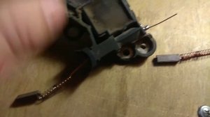 замена щеток генератора (бош) Лада гранта