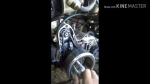 Как снять маховик без съёмника на альфа , дельта!!