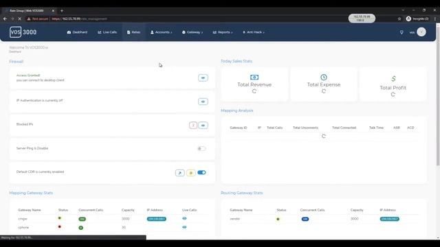 VOS3000 Web Reseller Panel смотреть онлайн