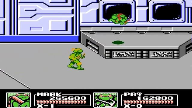TMNT 3 The Manhattan Project NES Прохождение смотреть онлайн