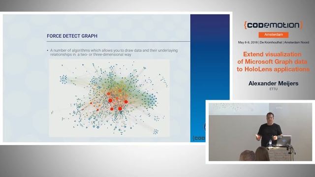 Visualization of MicrosoftGraph data to HoloLens - A. Meijers - Codemotion Amsterdam 2018 смотреть онлайн