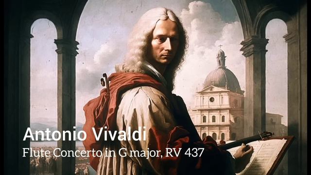 Antonio Vivaldi - Magical Flute and Orchestra Collection | Baroque music & AI art | Music for brain смотреть онлайн
