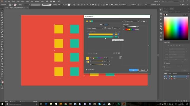 Find & Replace Colours | Illustrator Tutorial смотреть онлайн