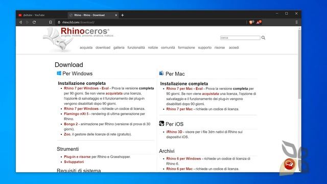 Video Guide - Rhino 7 Free Download, Install Software Eval Version, Introduction, Mesh VS Nurbs смотреть онлайн