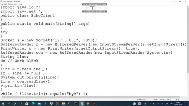 Applications using TCP sockets like Echo client and Echo server смотреть онлайн