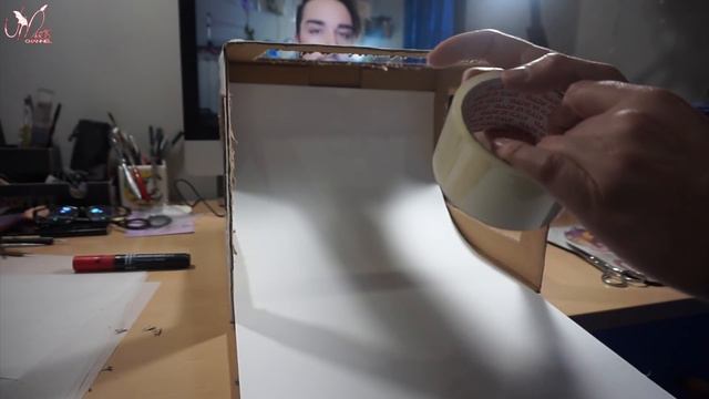 Come Fotografare Le Nostre Creazioni - Tutorial - Costruire Una LIGHT BOX Fatta In Casa Con 2 Euro!
