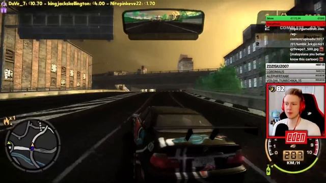 BOOTLEG NFS Most Wanted from Malaysia | DustinEden смотреть онлайн
